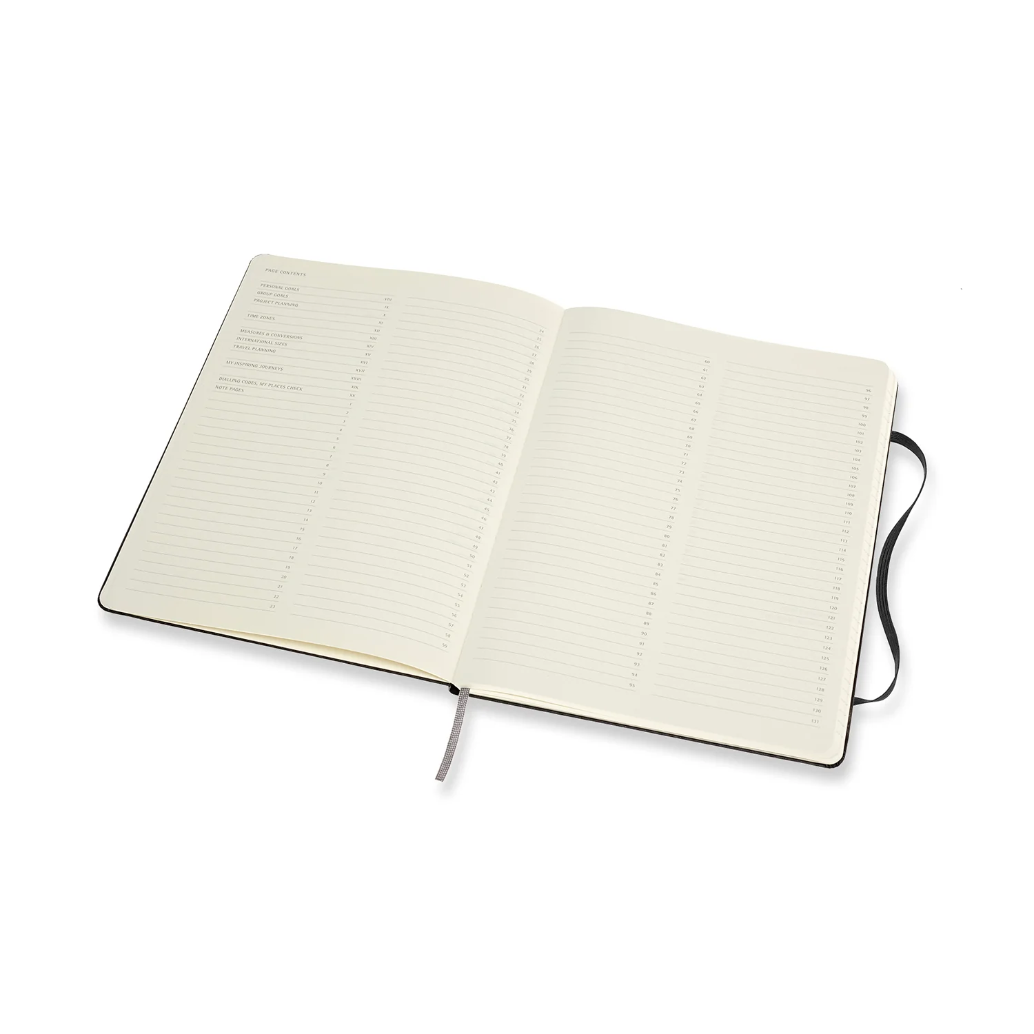 Professional Extra Large Hard Cover Notebook Black - Image 4
