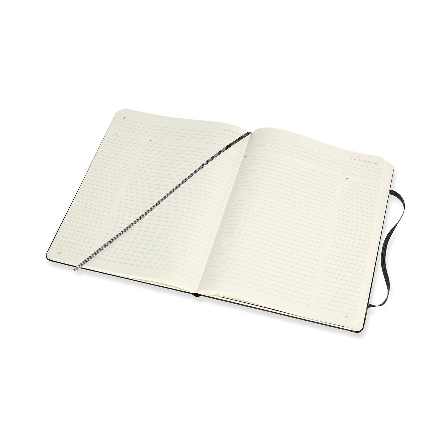 Professional Extra Large Hard Cover Notebook Black - Image 6