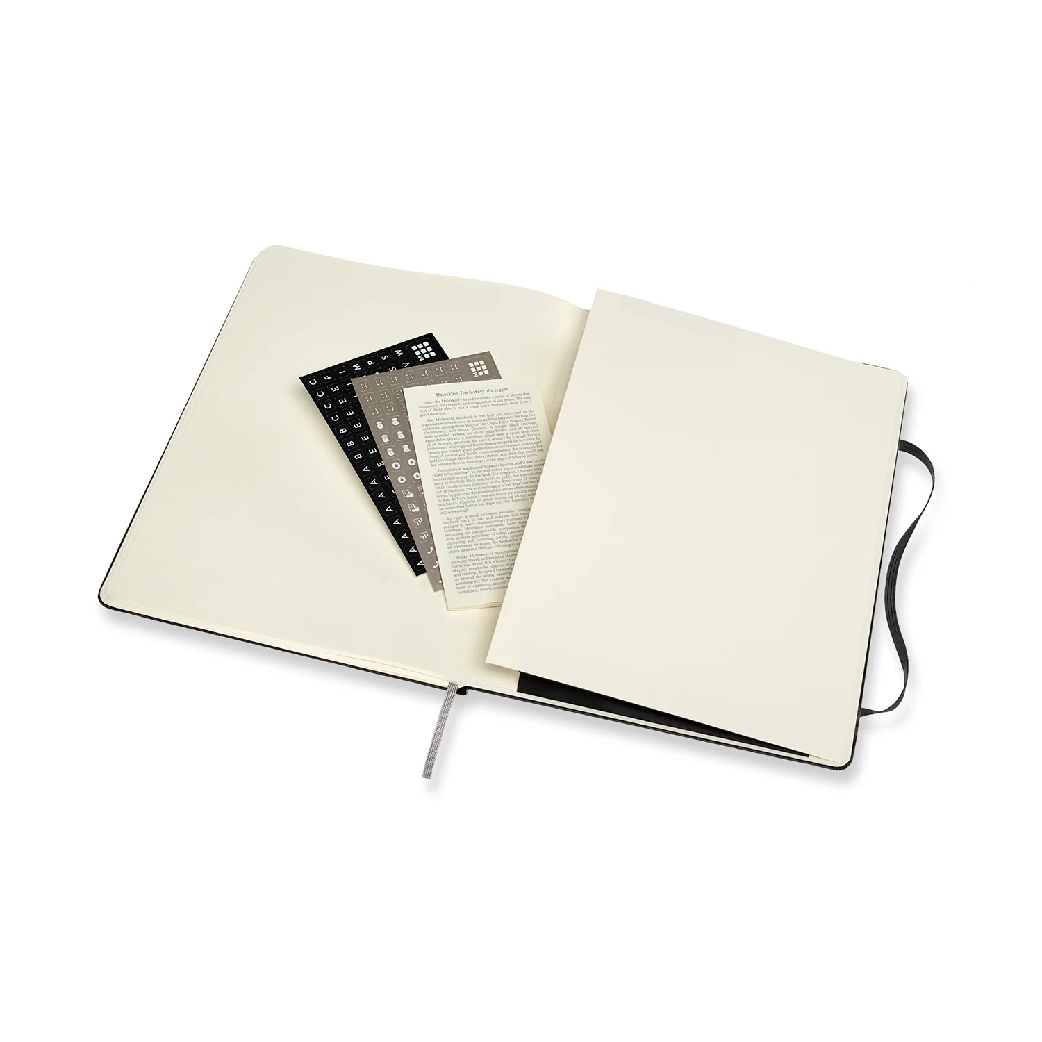 Professional Extra Large Hard Cover Notebook Black - Image 8
