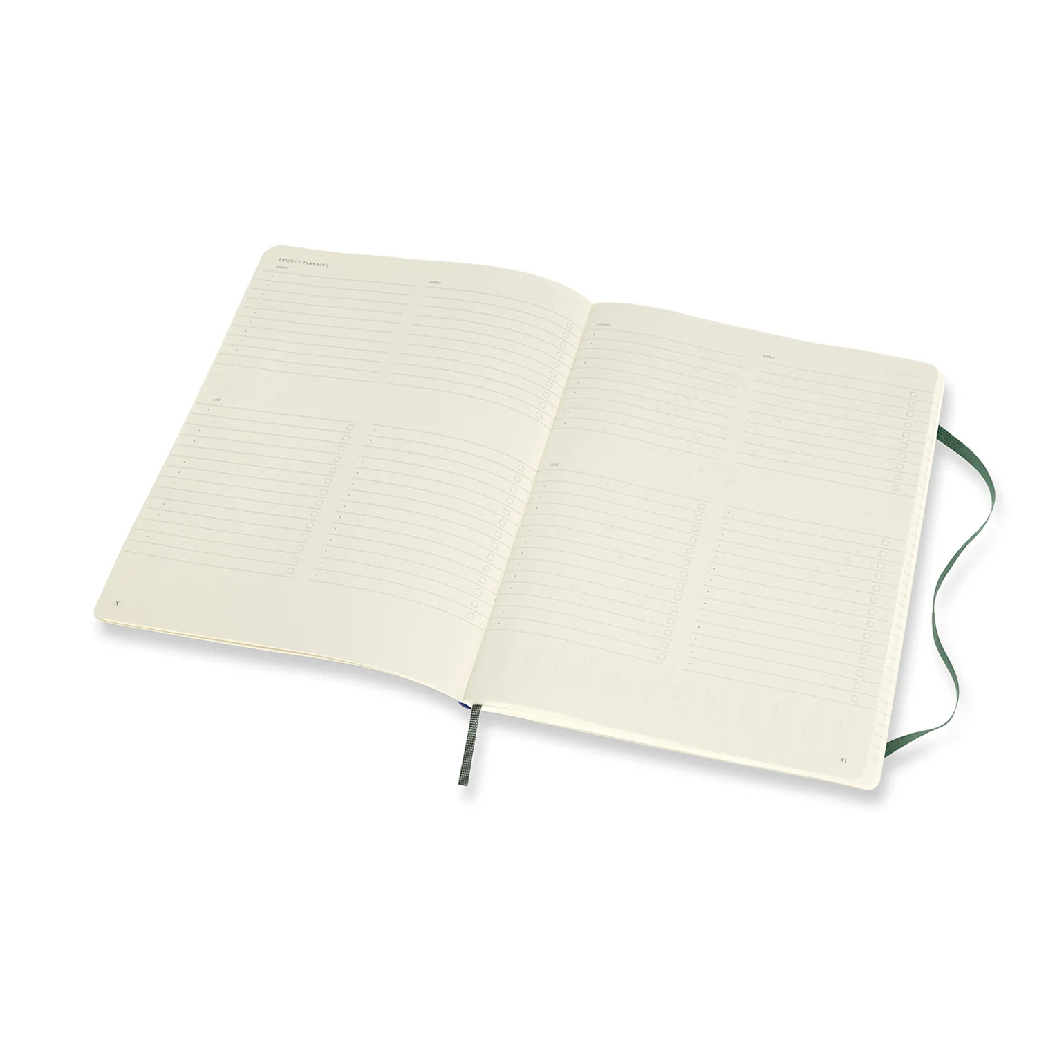 Professional Extra Large Soft Cover Notebook Forest Green - Image 5