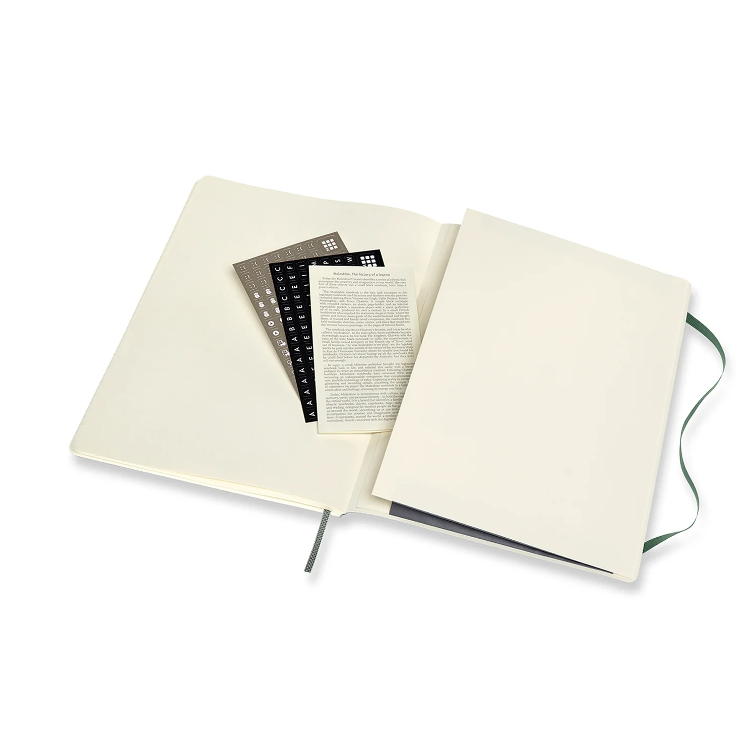Professional Extra Large Soft Cover Notebook Forest Green - Image 8