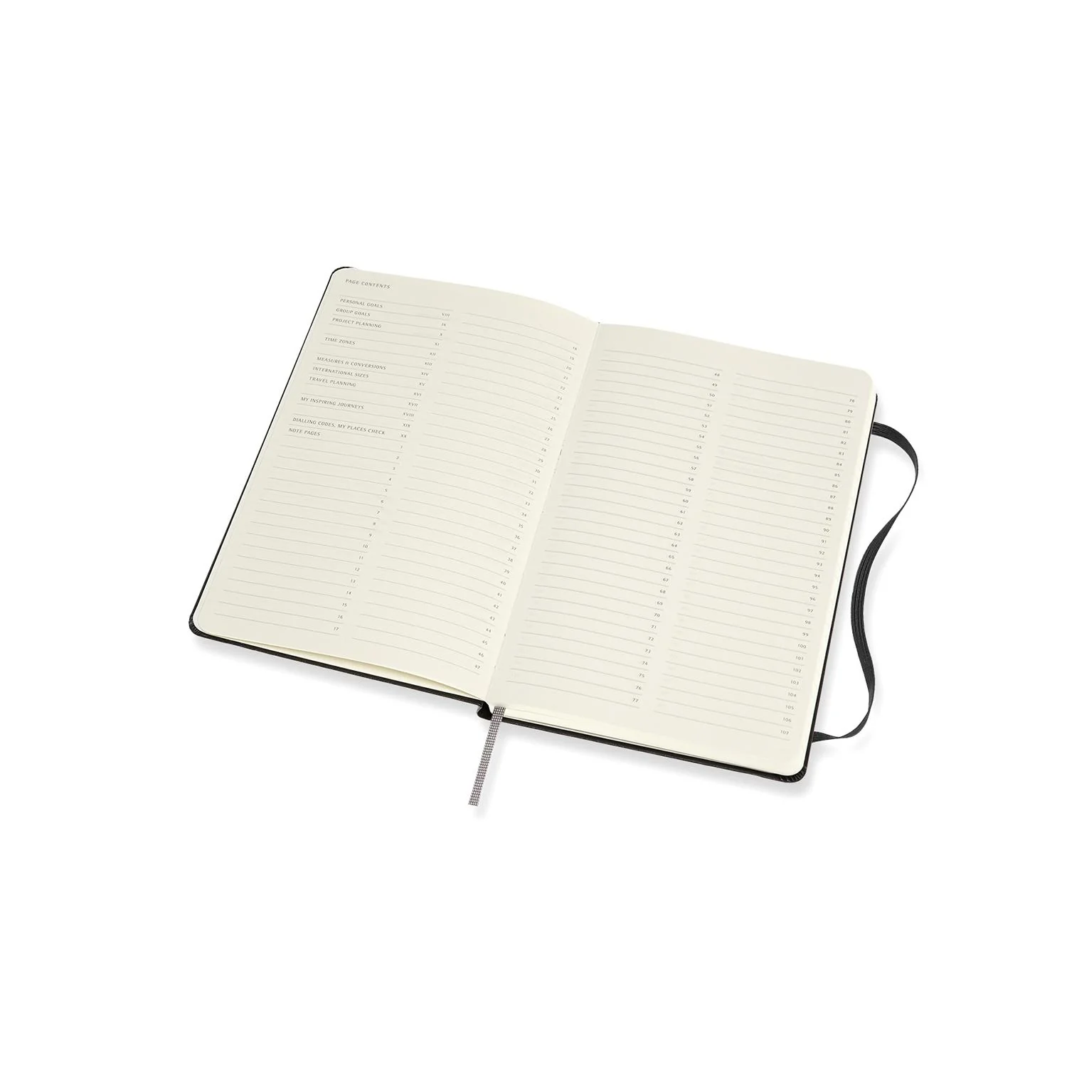 Professional Large Hard Cover Notebook Black - Image 3