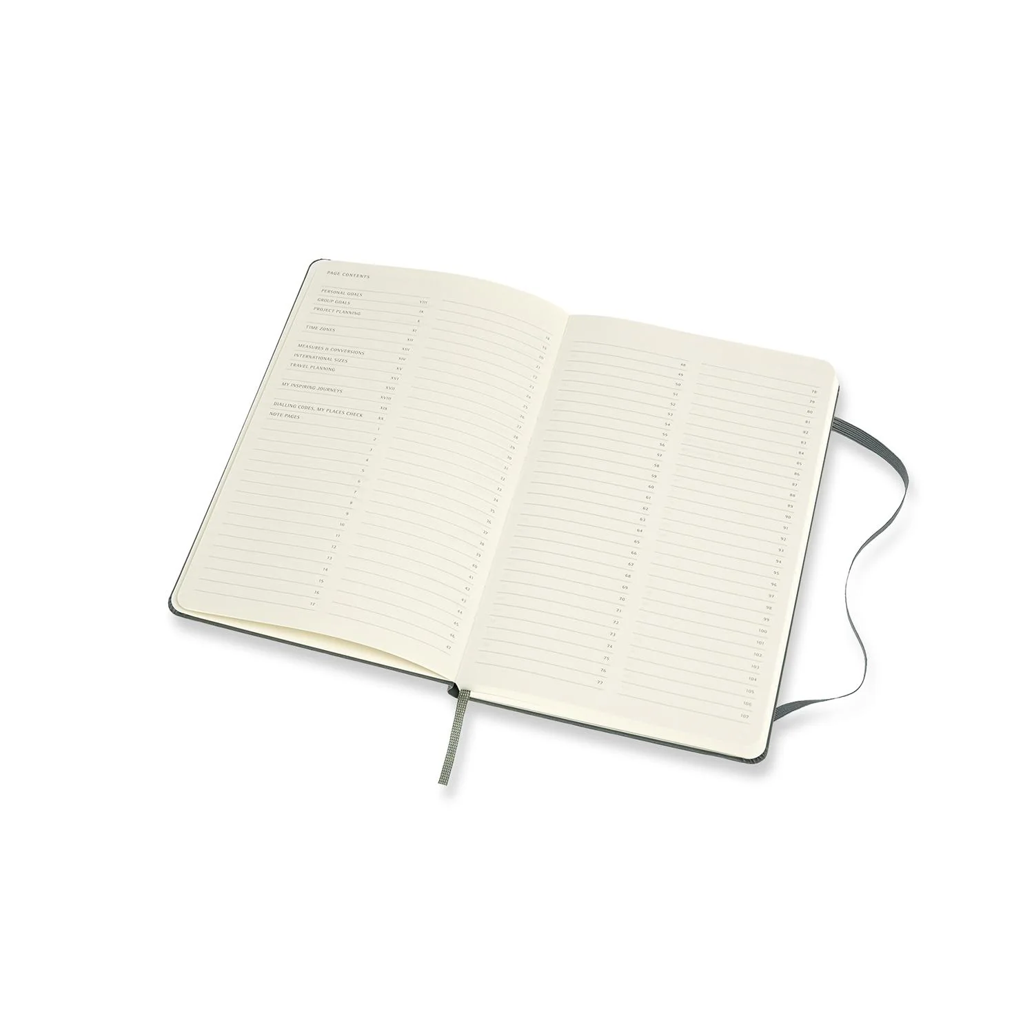 Professional Large Hard Cover Notebook Forest Green - Image 3