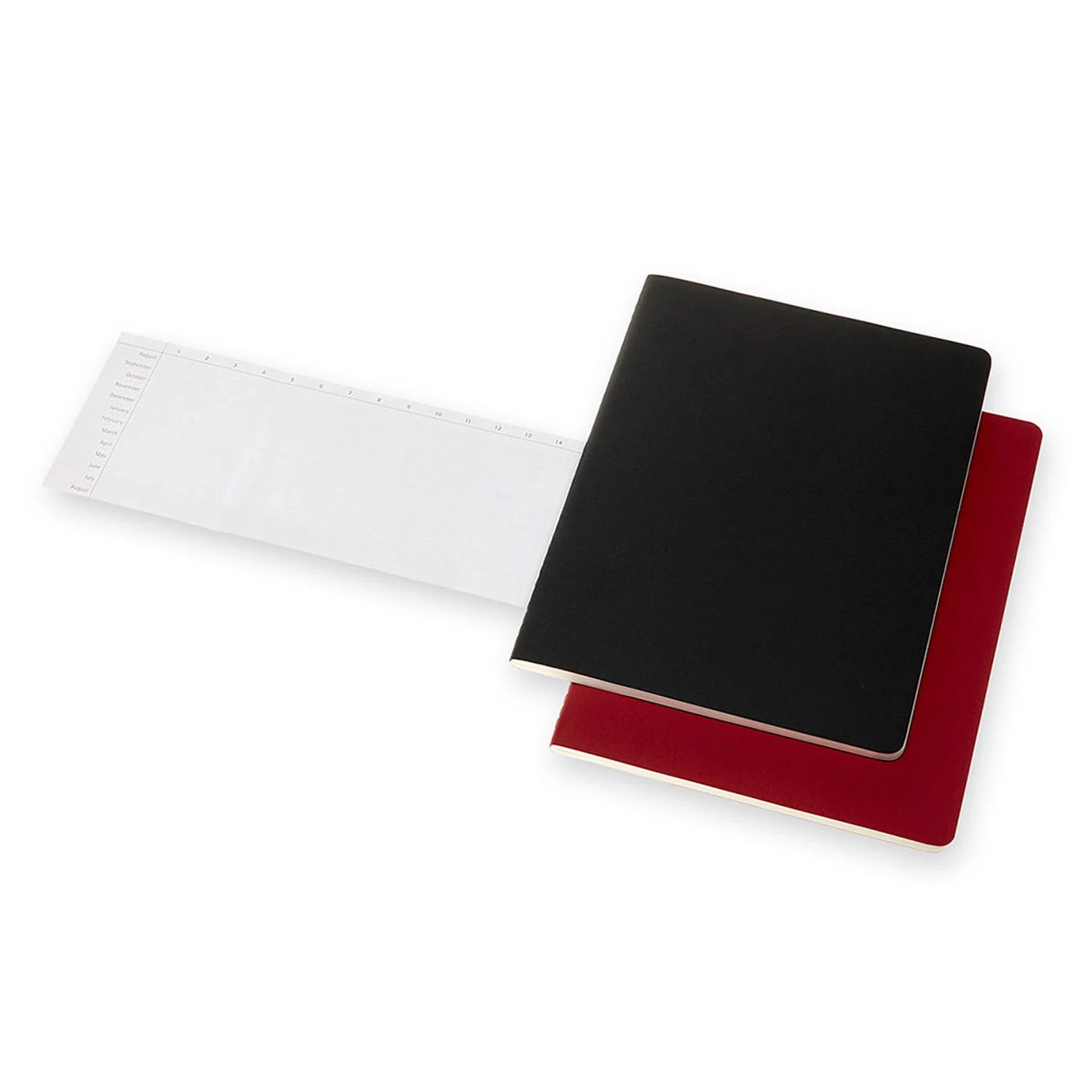 Subject Cahier Extra Large Black & Cranberry Red - Image 3