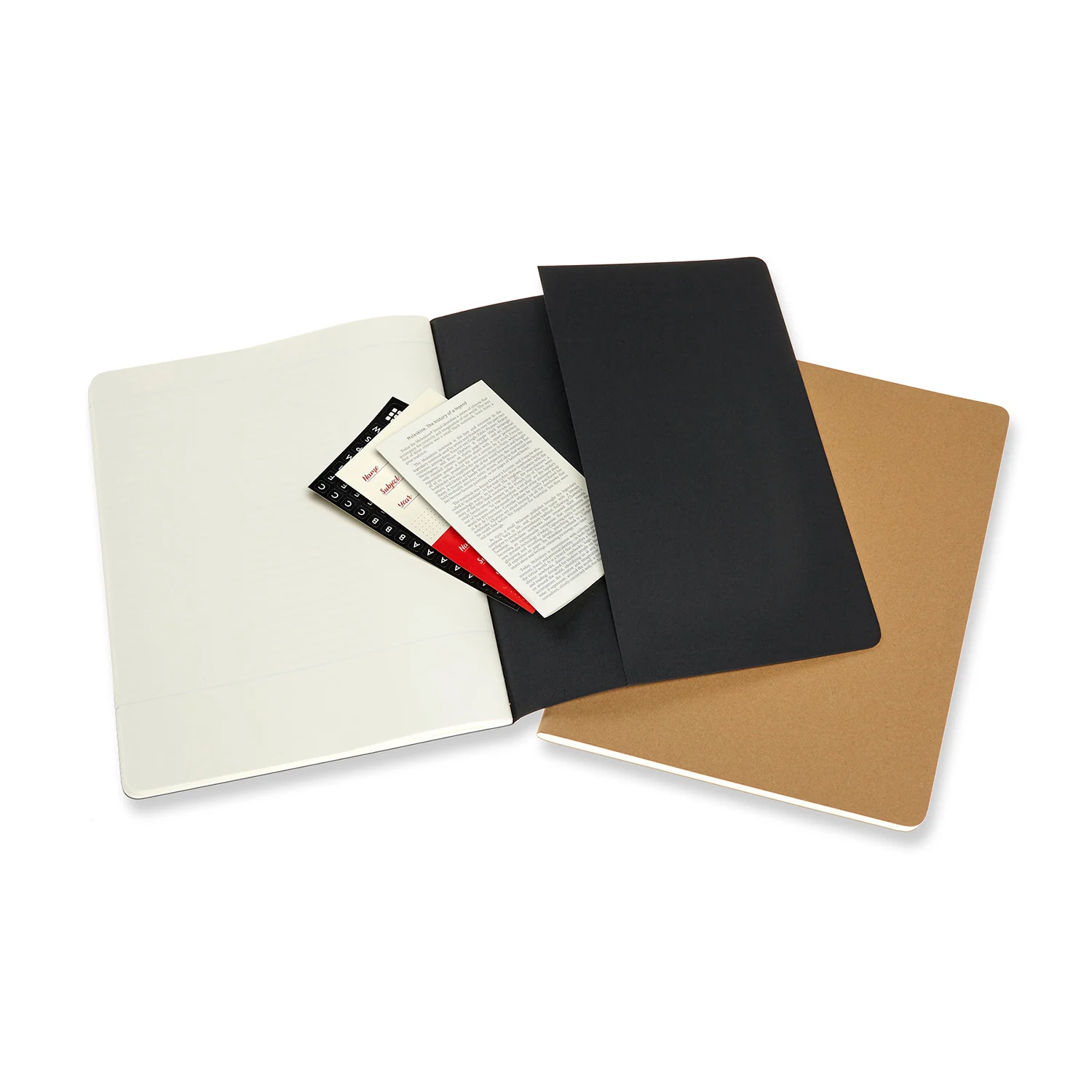 Subject Cahier Extra Large Black & Kraft - Image 4