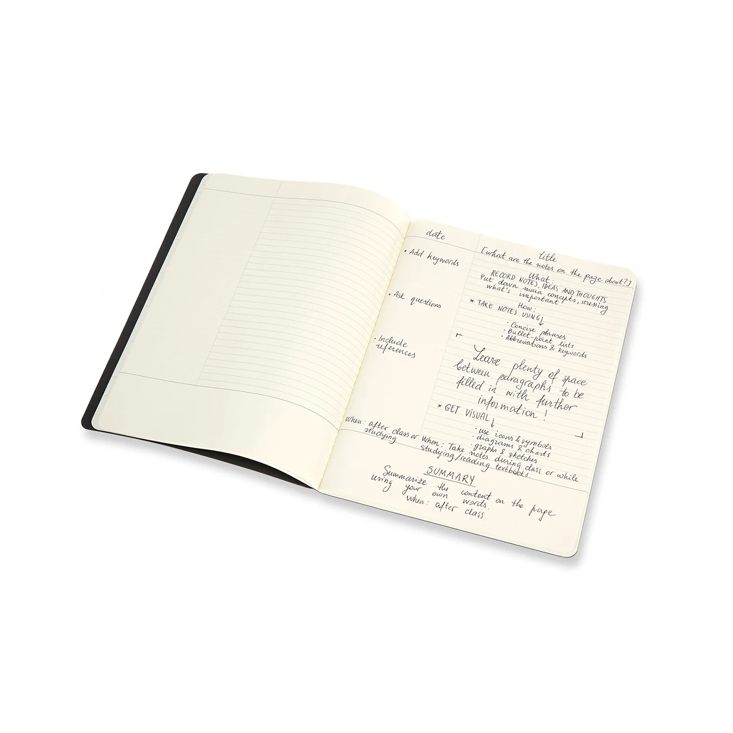 Subject Cahier Extra Large Black & Kraft - Image 5
