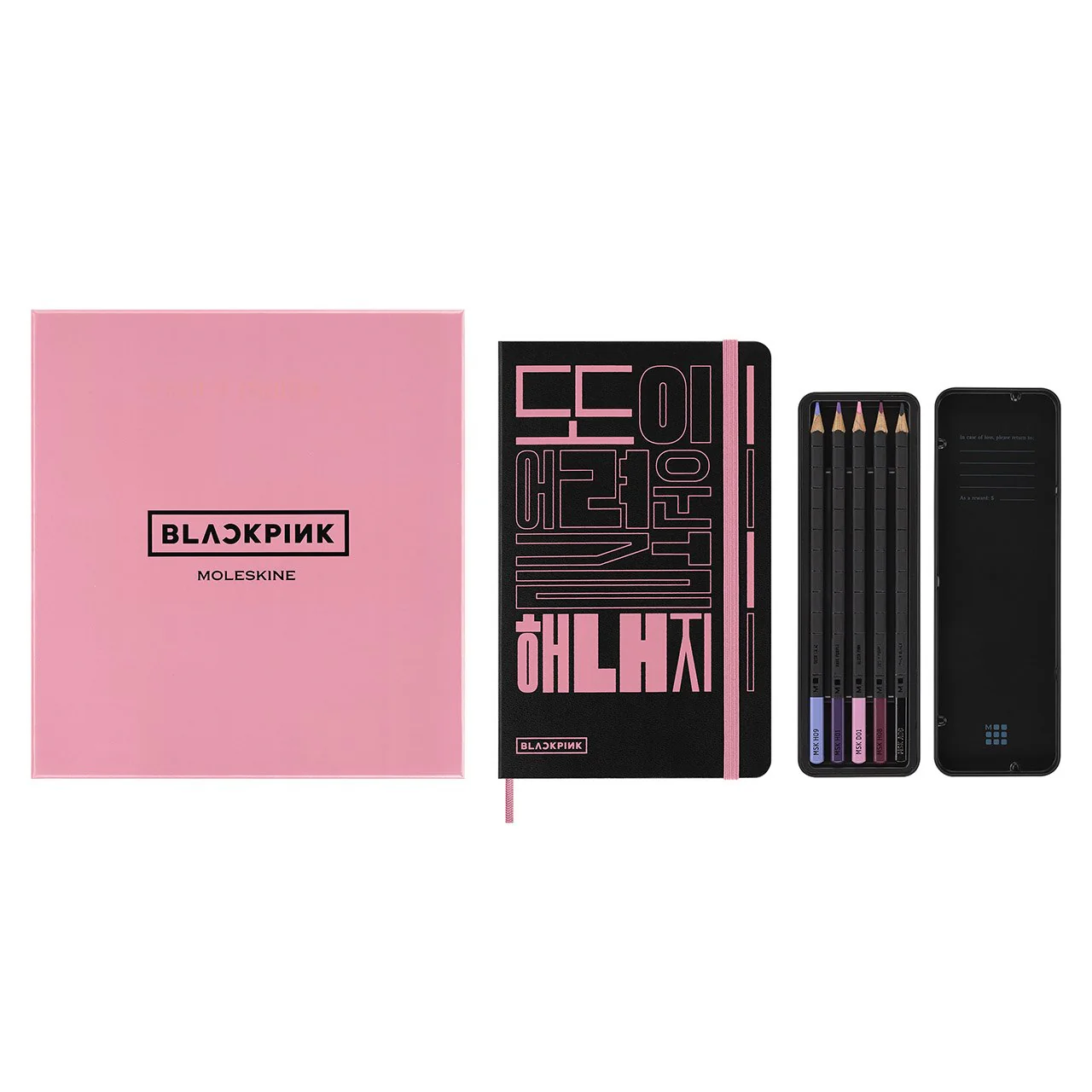 BLACKPINK Limited Edition Sketchbook Drawing Set - Image 2