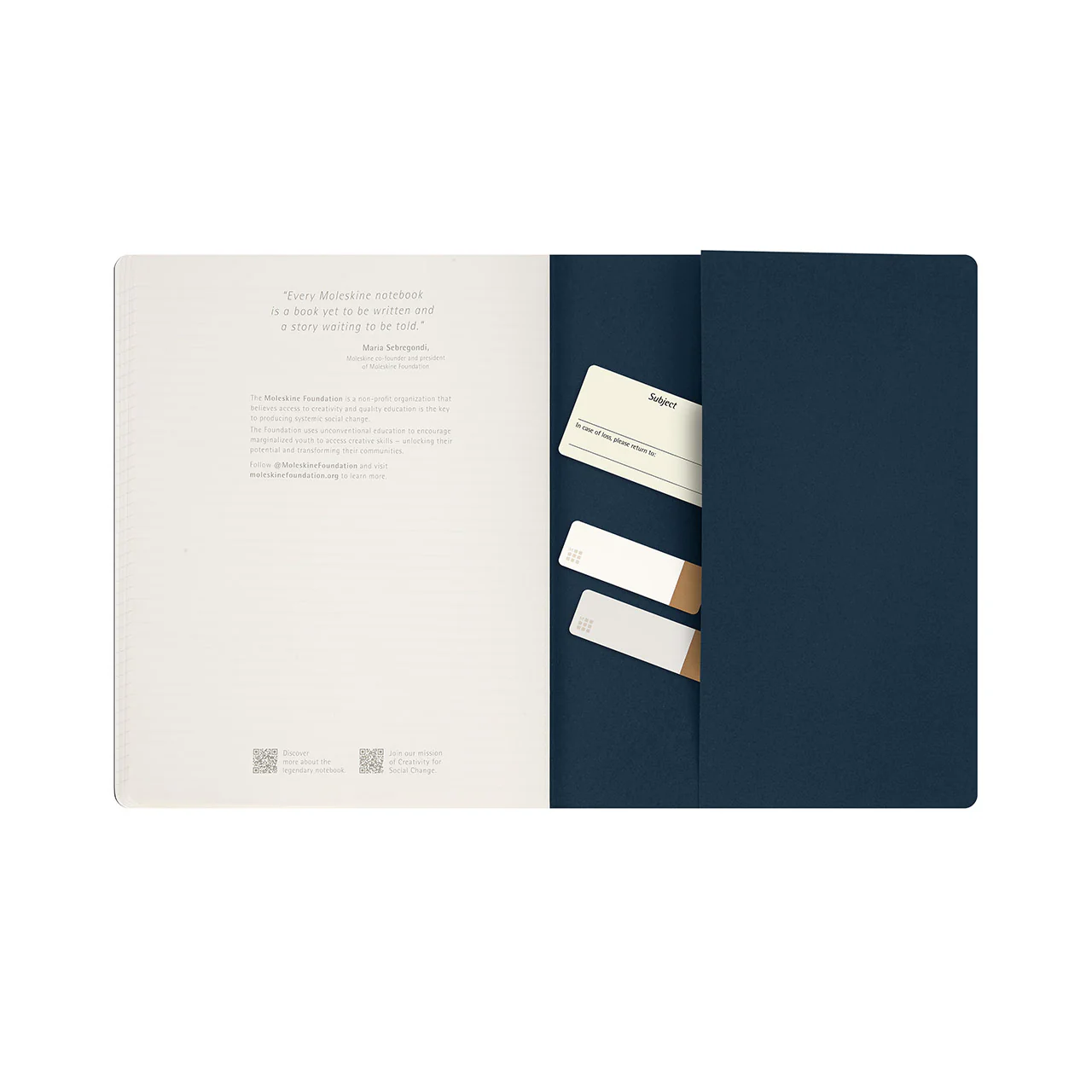 Student Cahier Notebook Extra Extra Large Indigo Blue - Image 8