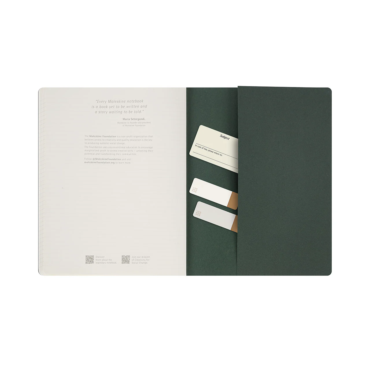 Student Cahier Notebook Extra Extra Large Myrtle Green - Image 9