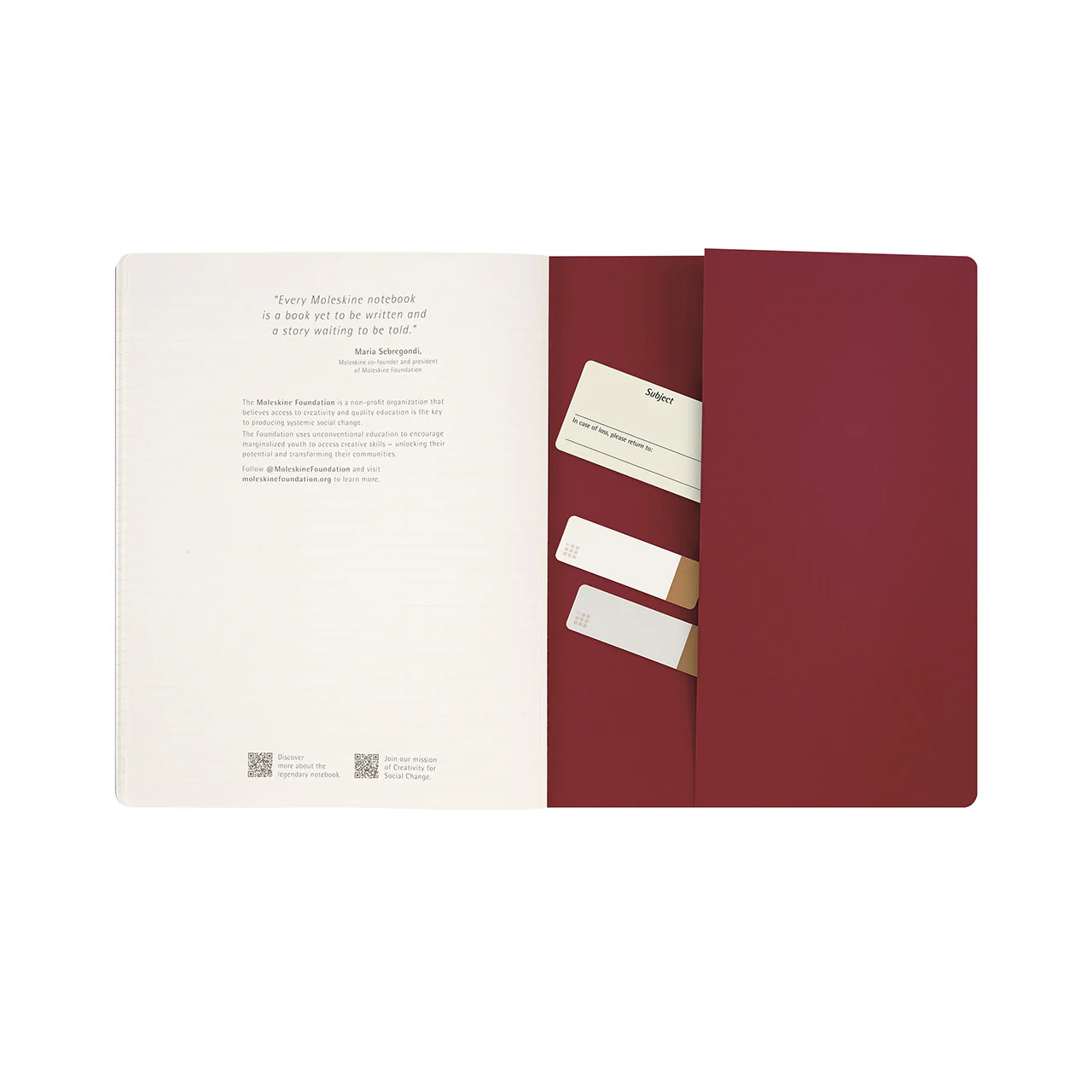 Student Cahier Notebook Extra Extra Large Red - Image 4