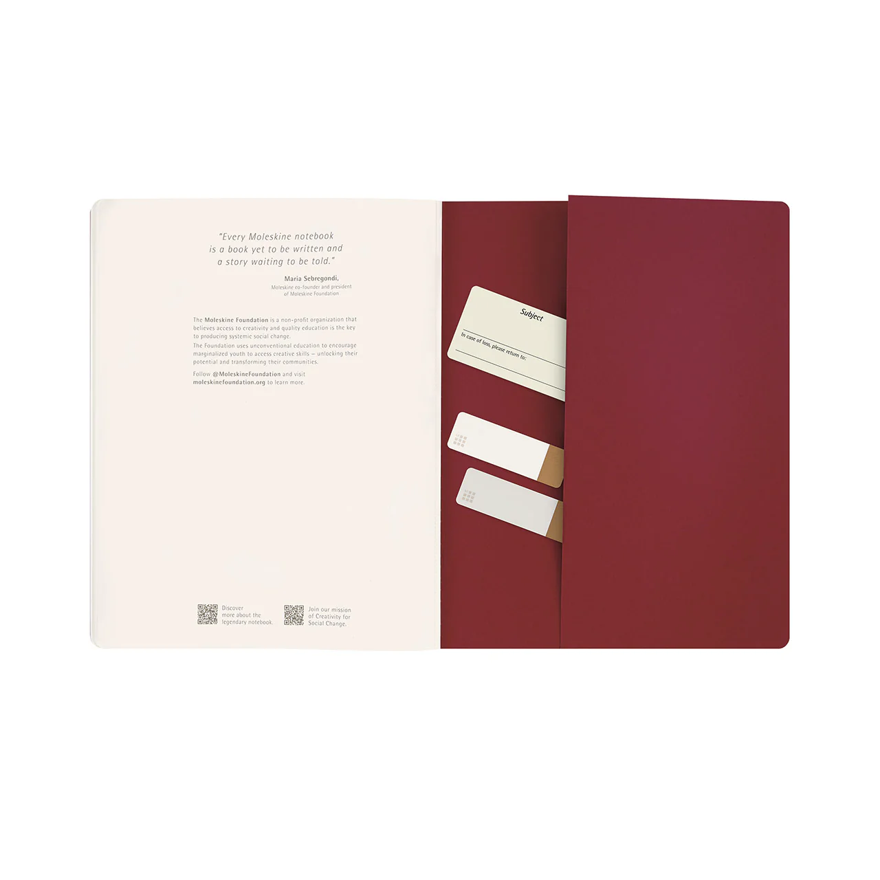 Student Cahier Notebook Extra Extra Large Red - Image 9